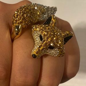 Swarovski March Fox Ring Size 7
